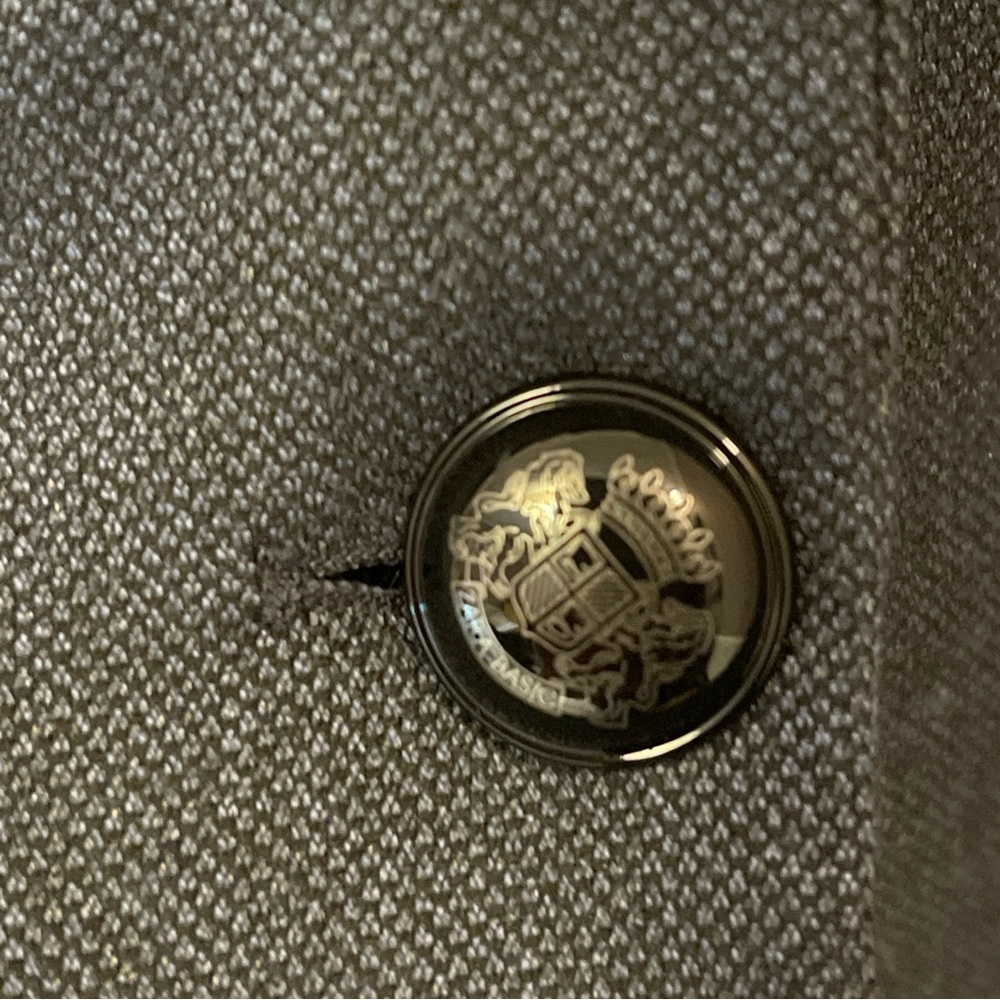 Zara Basic Collection Womens Small Navy Textured … - image 4